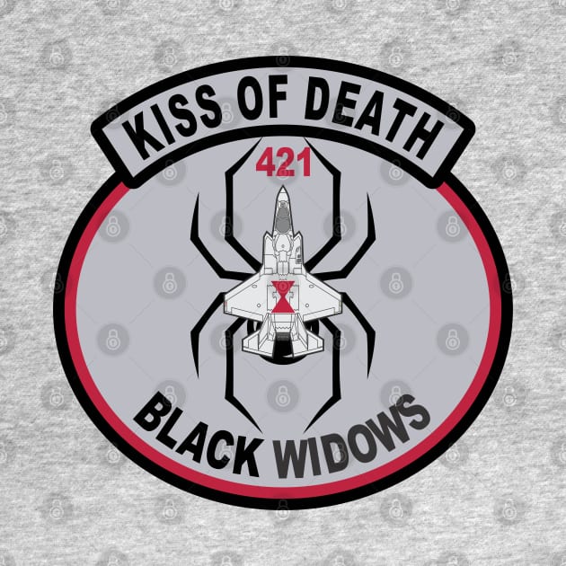 421st Fighter Squadron - Kiss of Death by MBK